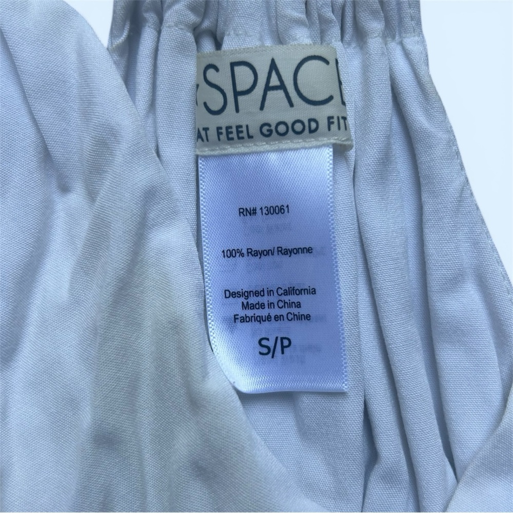 l*space Pale Blue Maxi Dress with Gathered Waist - Picture 3 of 4